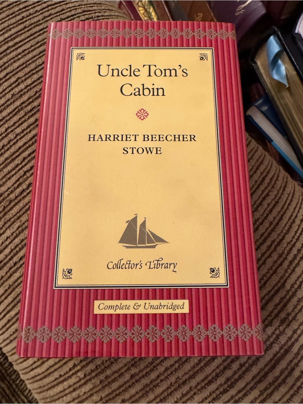 Collector's Library Uncle Tom’s Cabin NWOTs Small but thick book
